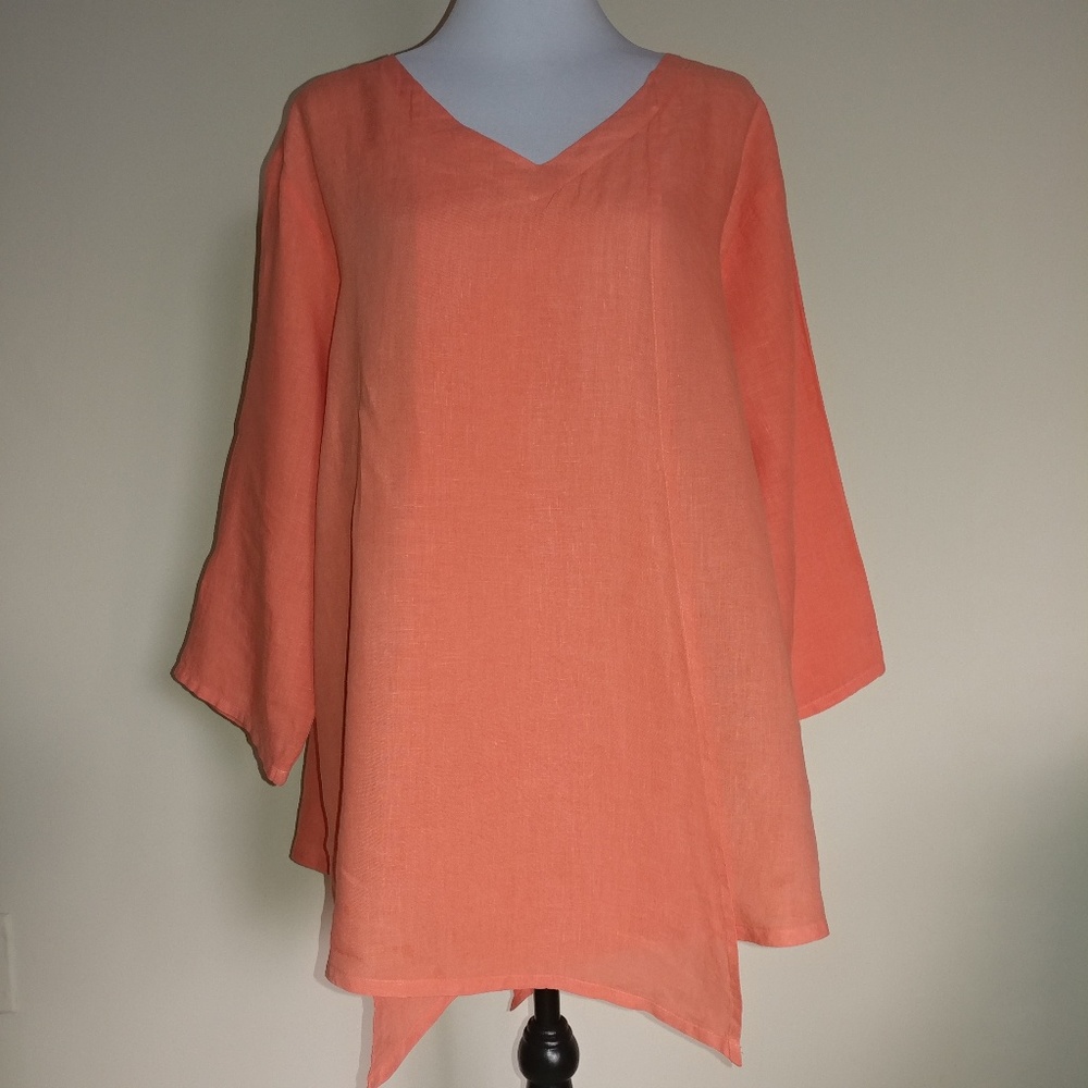Match Point Linen Tunic FINAL PRICE